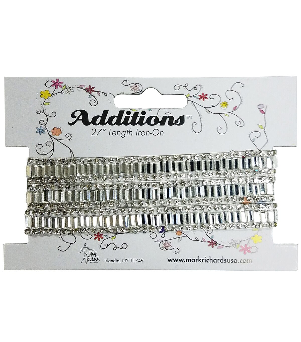 Mark Richards Additions 27'' Bendable Vertical Rectangle Iron on Trim