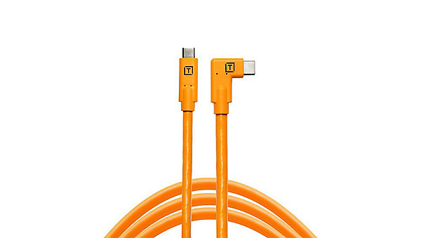 Câble USB-C - USB-C coudé 90 Tet 4.60 m TETHER TOOLS