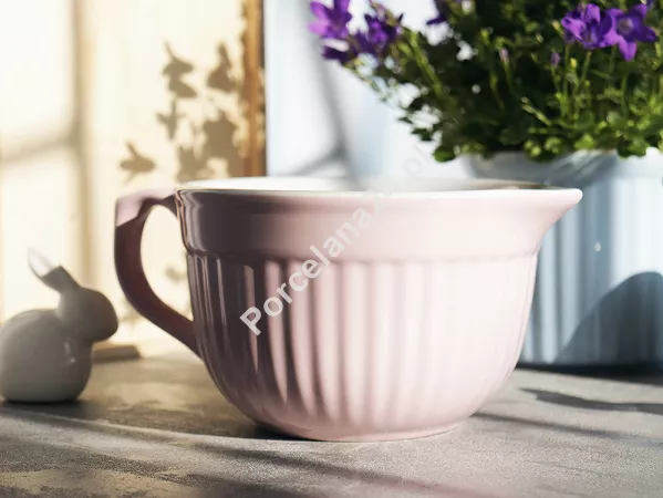 Naczynie ceramiczne z wylewką 0,55 L Altom Design - Fusion Pink 07.FUP.NZU