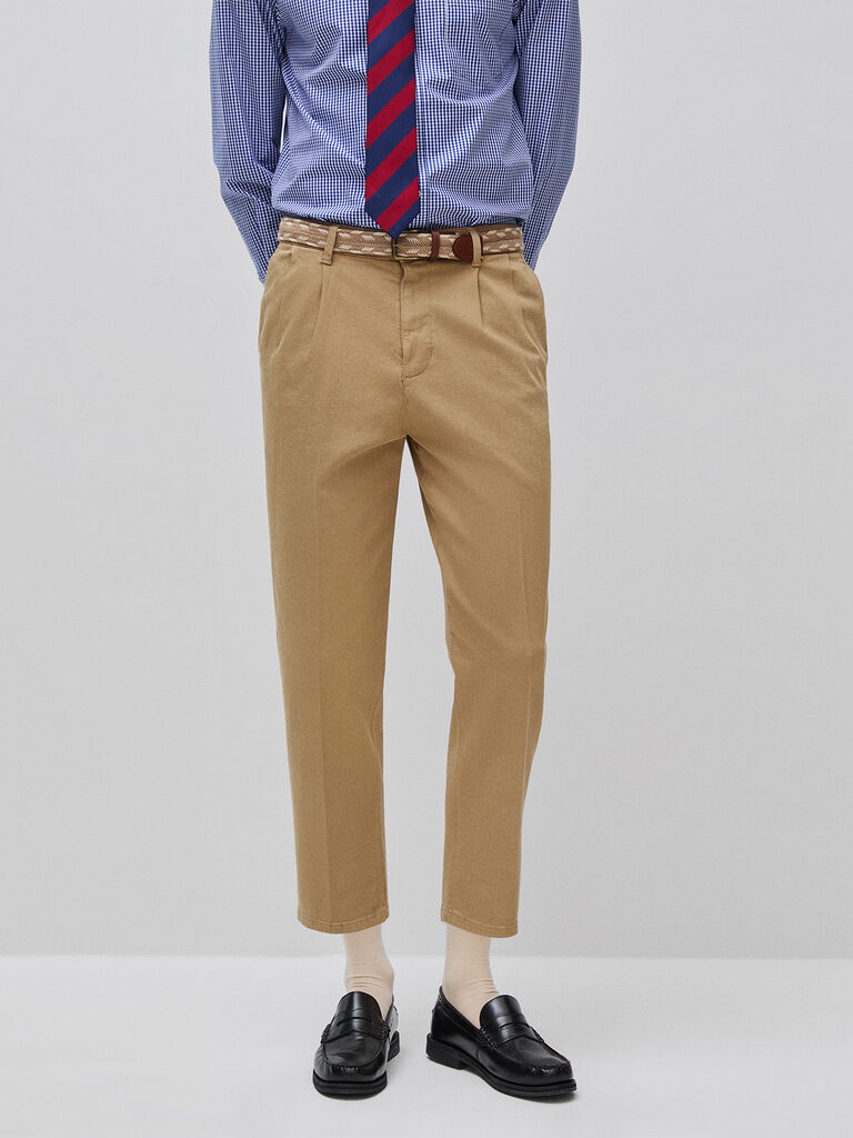 Straight chinos
