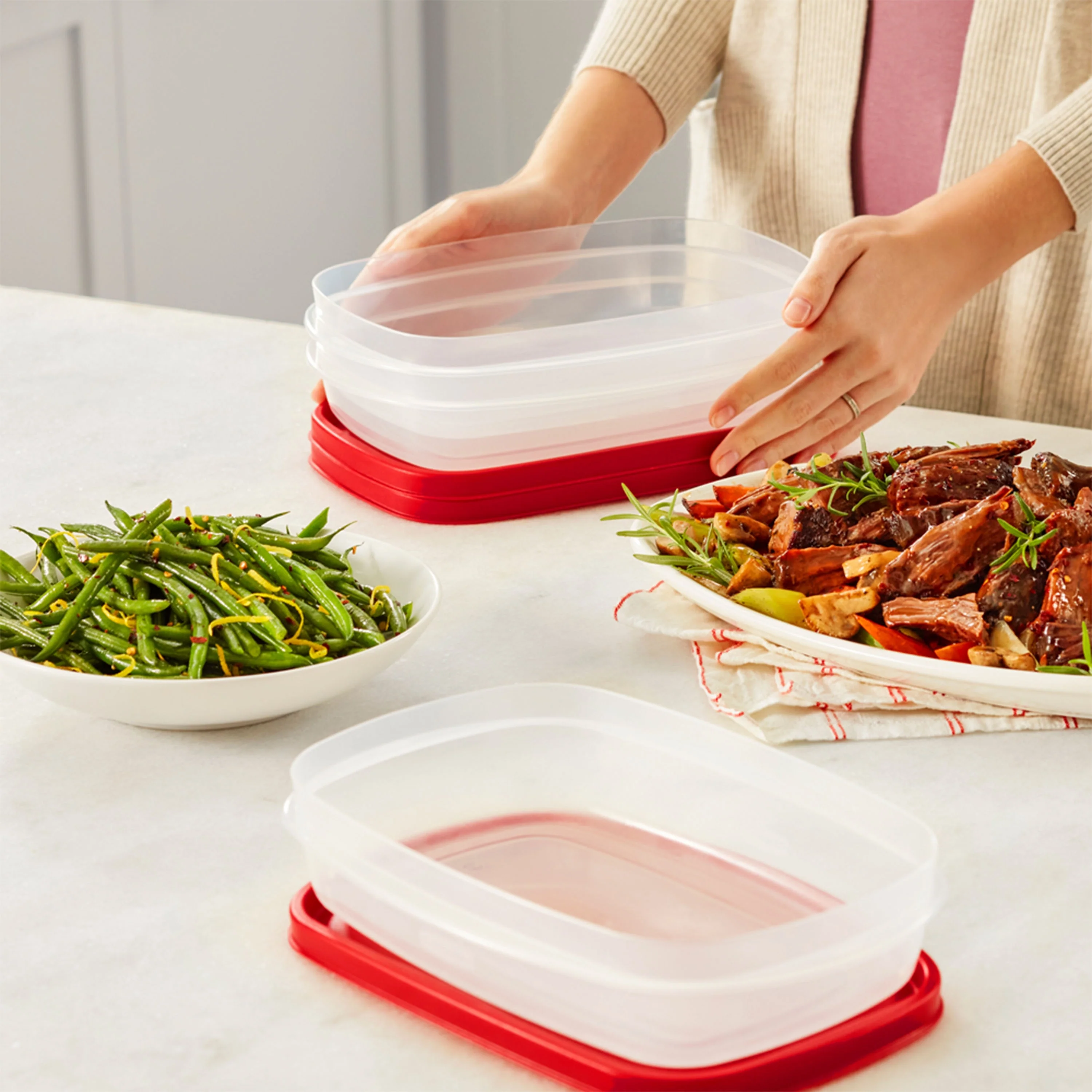 Rubbermaid EasyFindLids Meal Prep Containers 5 Pack