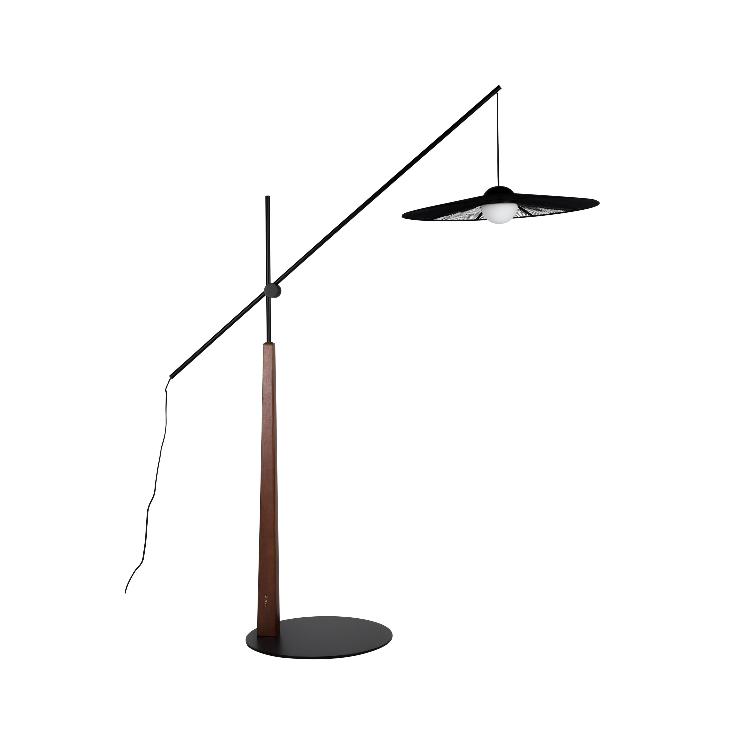 Zuiver Belle Vloerlamp/ Staande Lamp Zwart