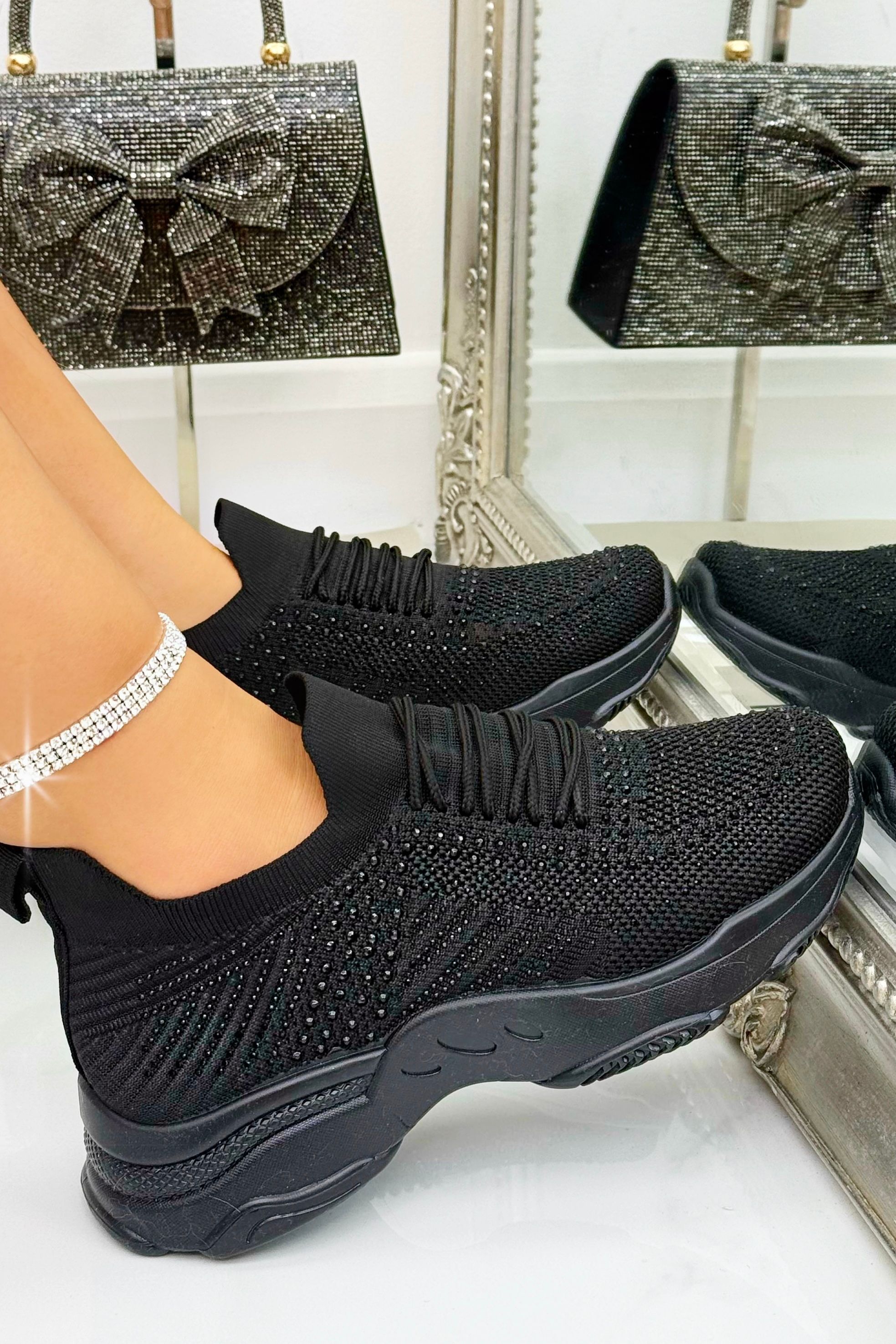 Love Lemonade Crystal Comfort Flexi Trainers