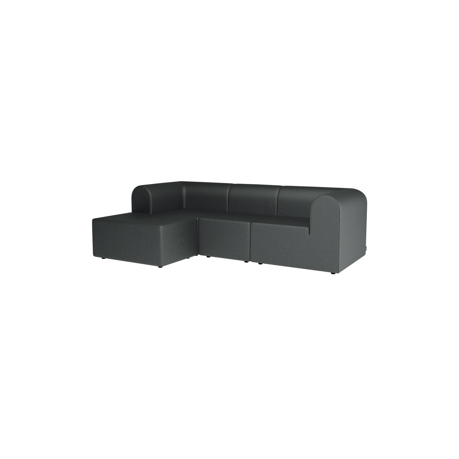 Paradigm 3-personers sofa med puf, Hallingdal 166