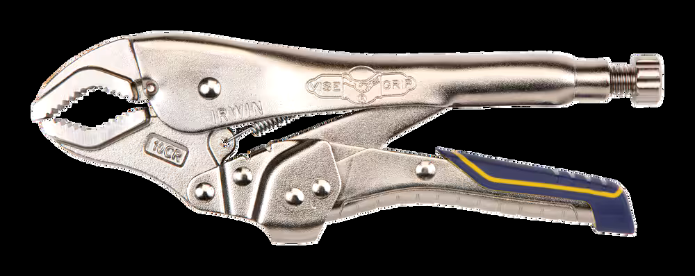 IRWIN IRHT82573 Vise-Grip Fast Release™ 10CR Curved Jaw Locking Pliers, 1-7/8-in Jaw Capacity, 10-in