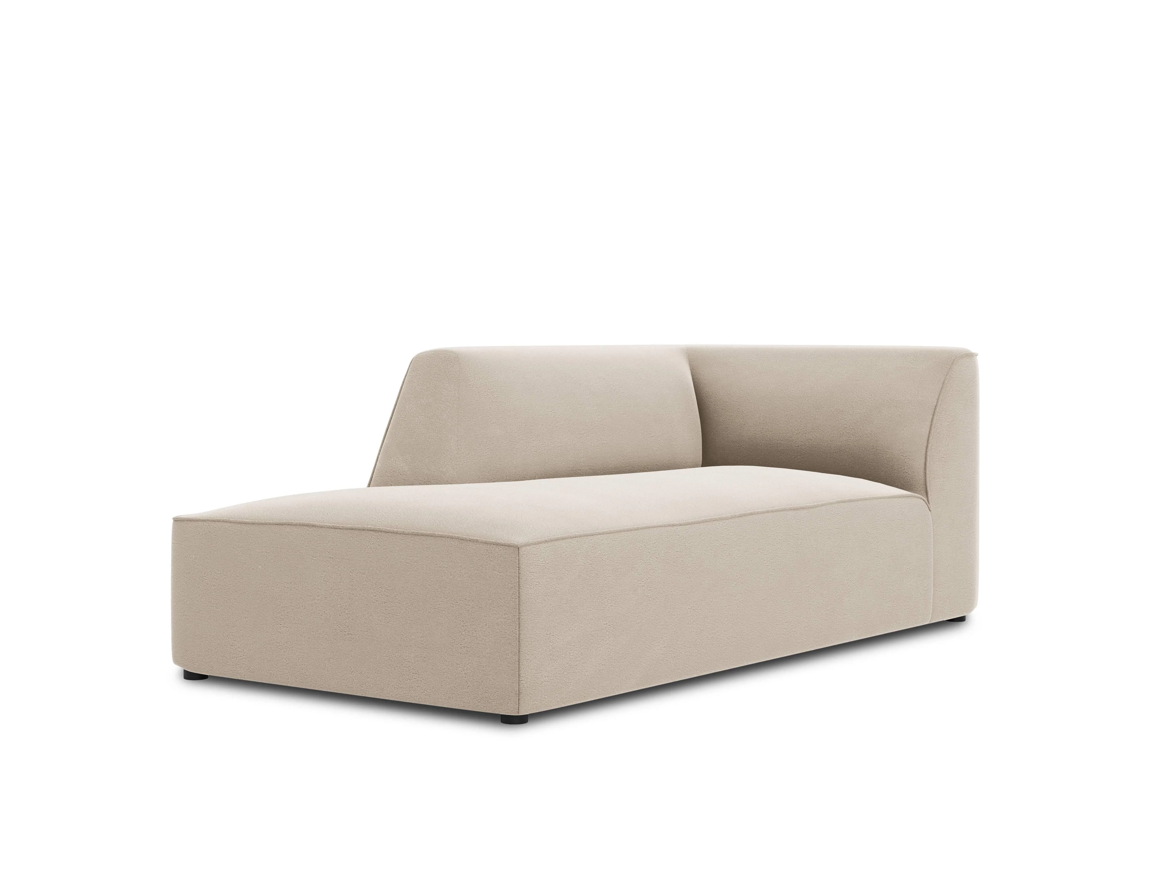 Chaise longue Sao velvet links