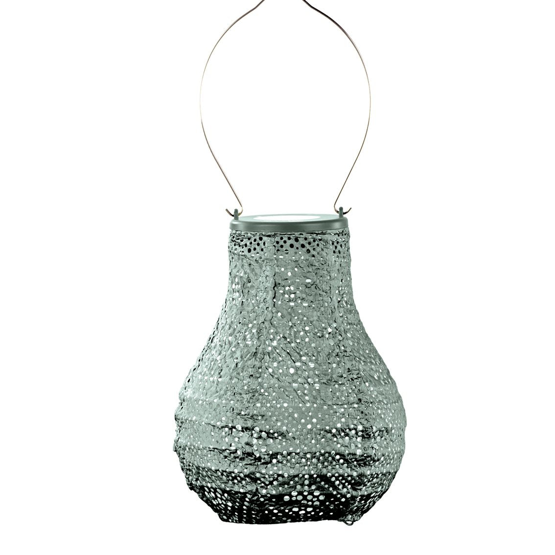 Lumiz solar lampion - topaze bulb - 16 cm - sage groen