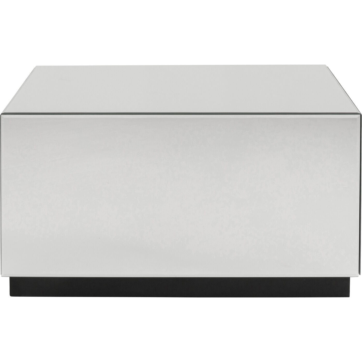 Kare Design Salontafel met lades Luxury 80x60cm zilver