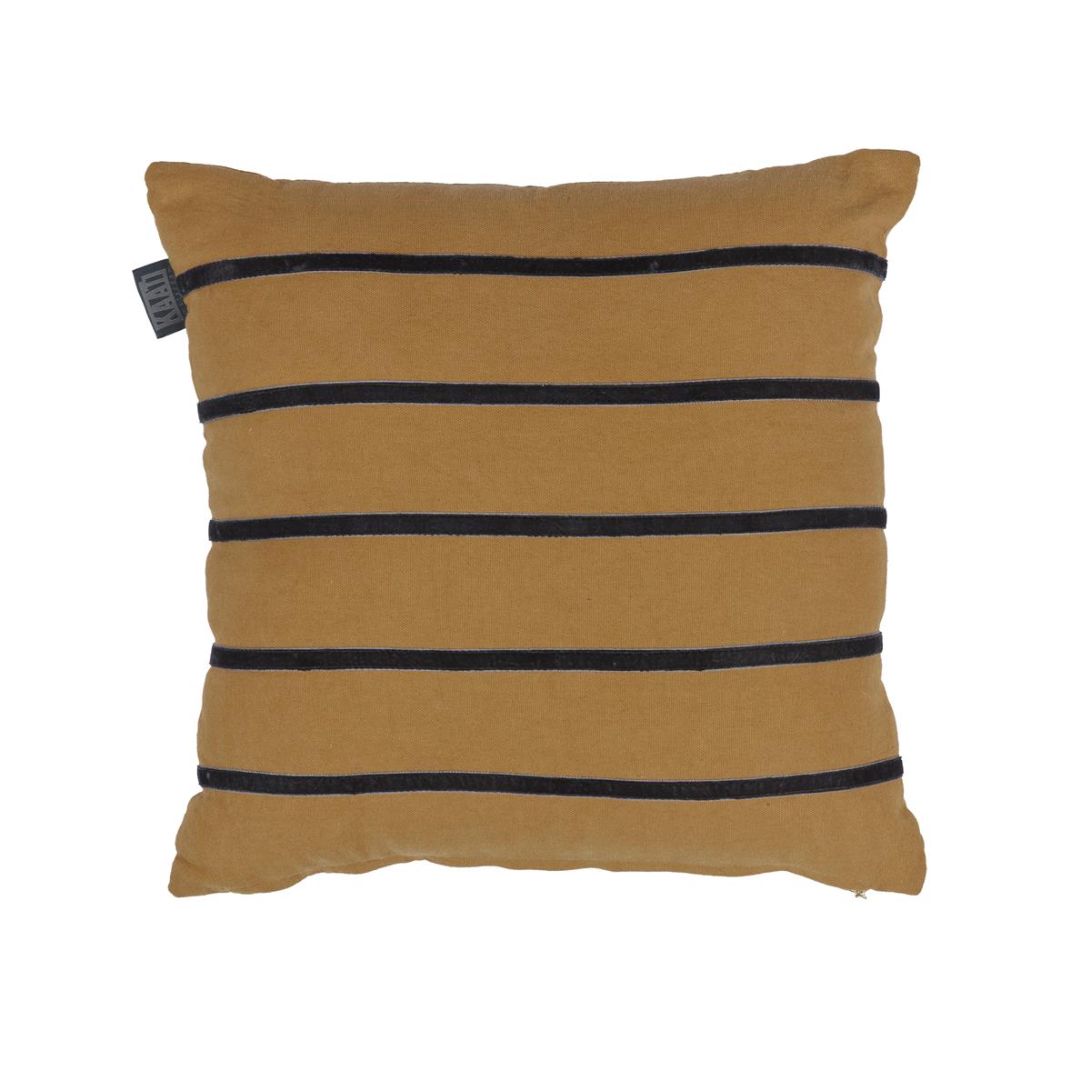 KAAT Amsterdam decoratiekussen Myron - 40x40 cm - bruin