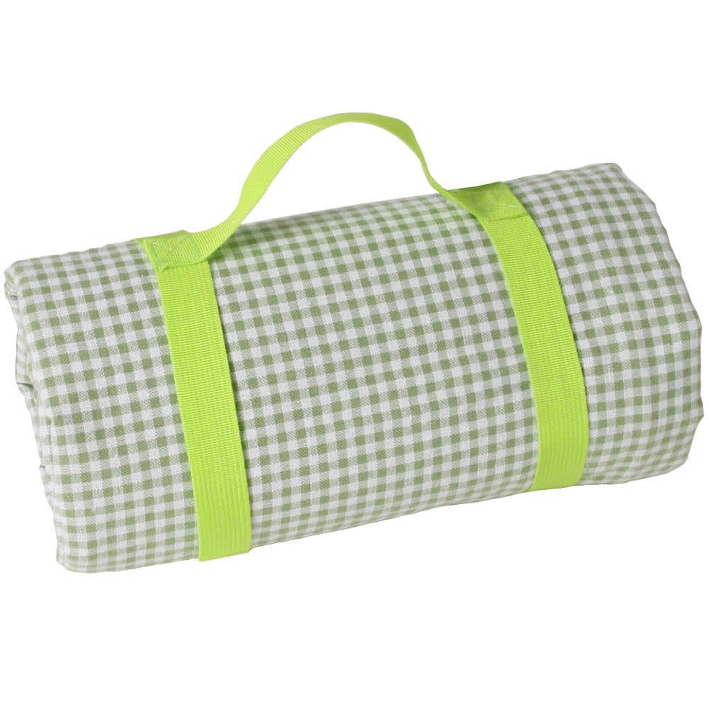 - Nappe XL pique-nique vichy vert pomme 280 x 140 cm
