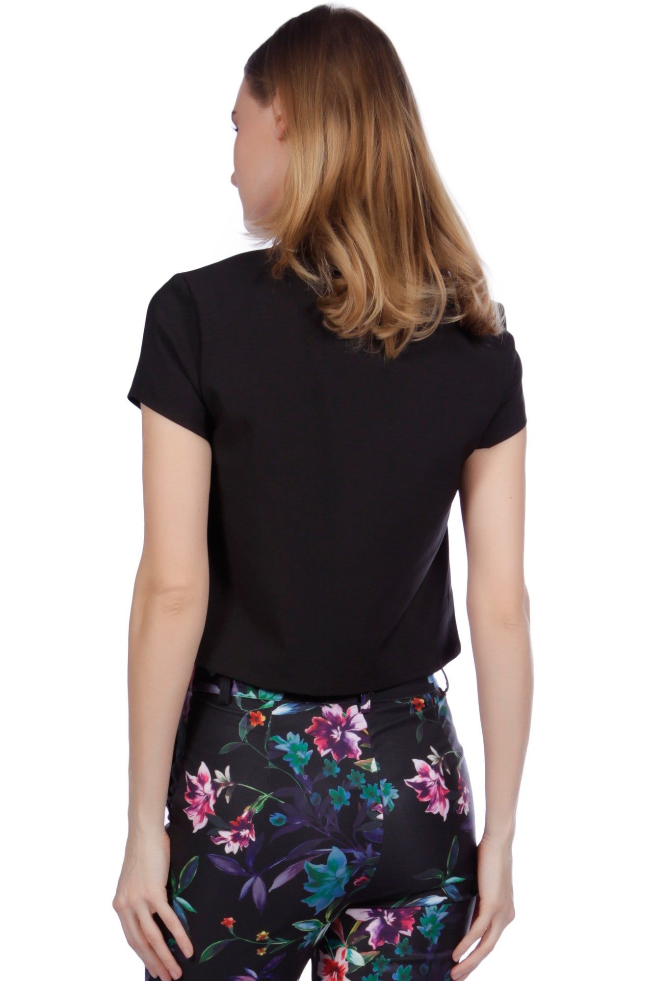 Cutie London High Neck Floral Box Top