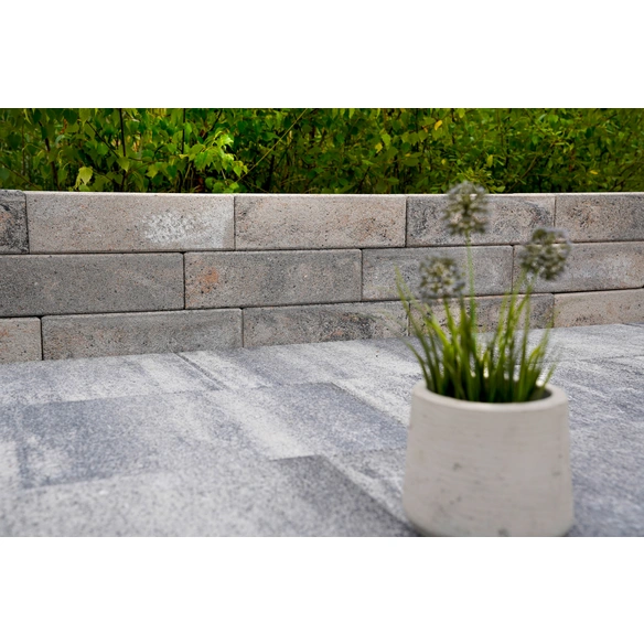 Palisade »Luanda«, muschelkalk, 50 x 25 x 8 cm