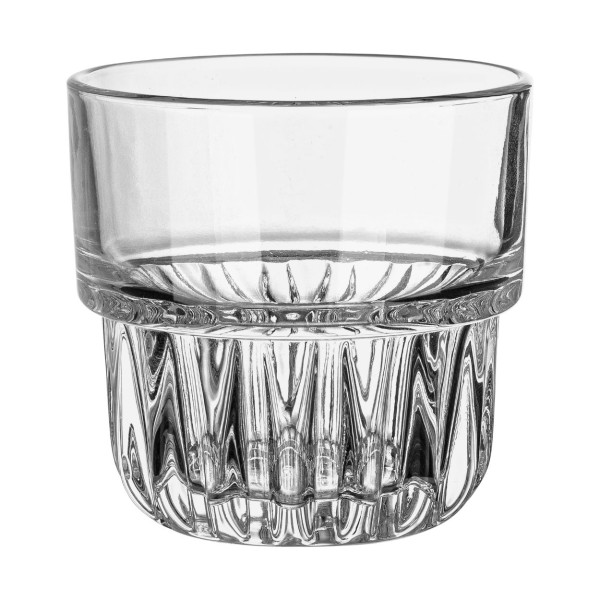 Zestaw 6 szklanek 260 ml Monaco szklane bezbarwne niskie do whisky