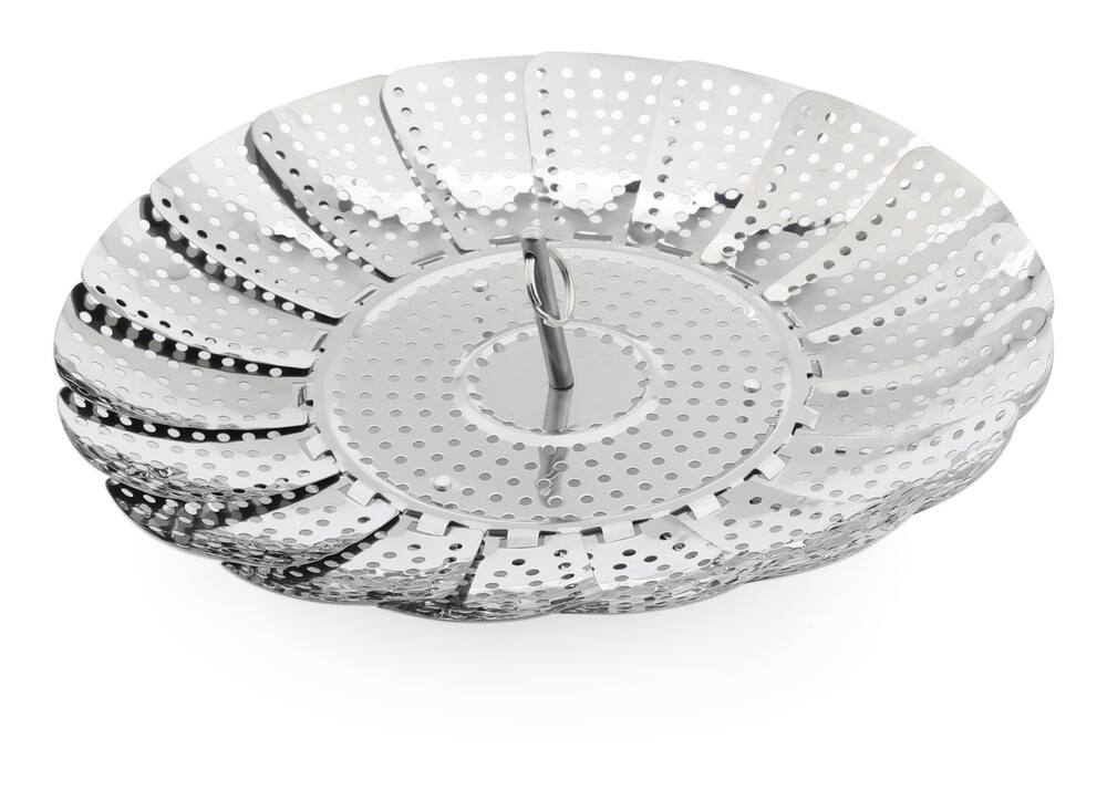 Stainless Steel Steamer, 9-in
