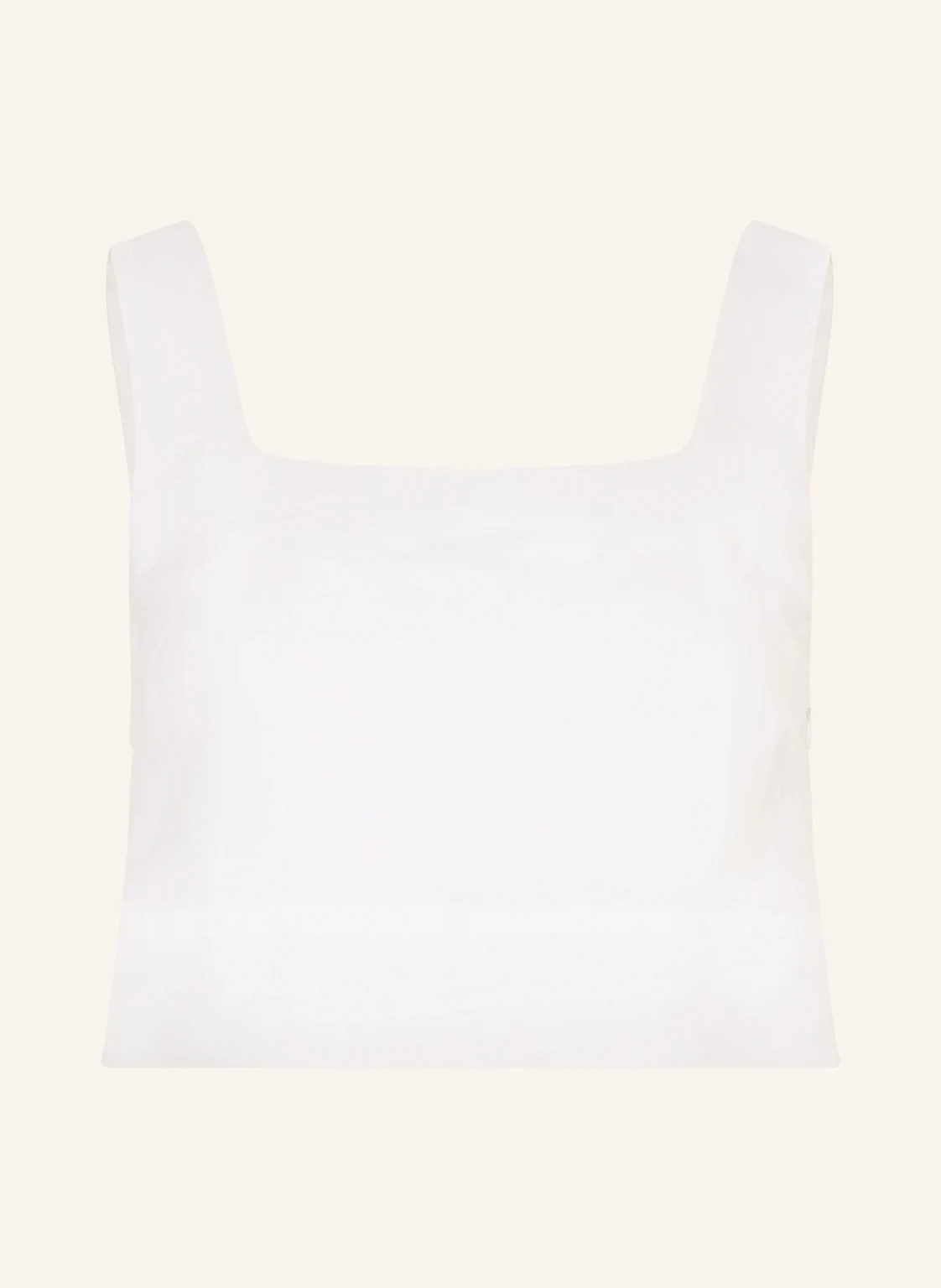 LEZU Cropped-Top ALEA mit Leinen