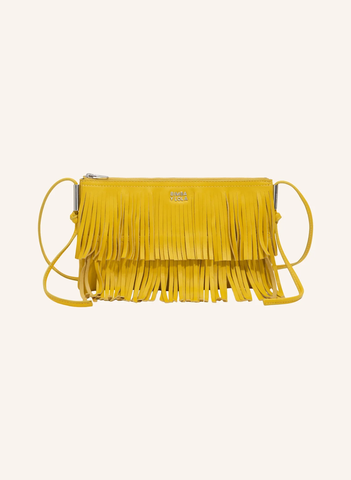 BIMBA Y LOLA Leder-Clutch