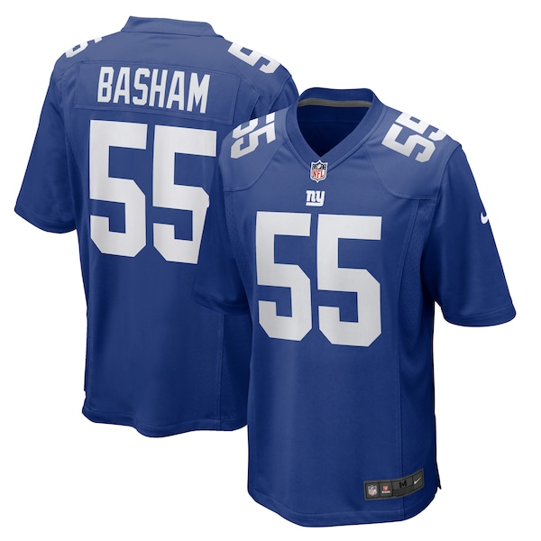 Boogie Basham New York Giants Nike Team Game Jersey -  Royal