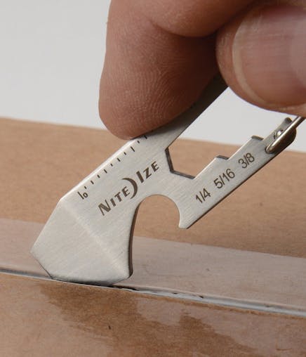 Nite Ize DoohicKey Multi-Tool Stainless Bottle Opener , Screwdriver , Carabiner , Wrench