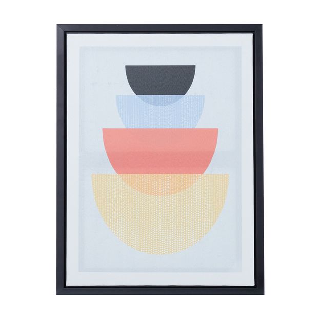 QUADRO 45 CM X 60 CM HARMONIC GEO I