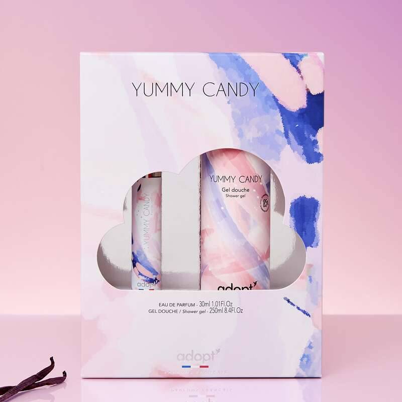 Yummy CandyCoffret 30 ml   Gel douche 250 ml