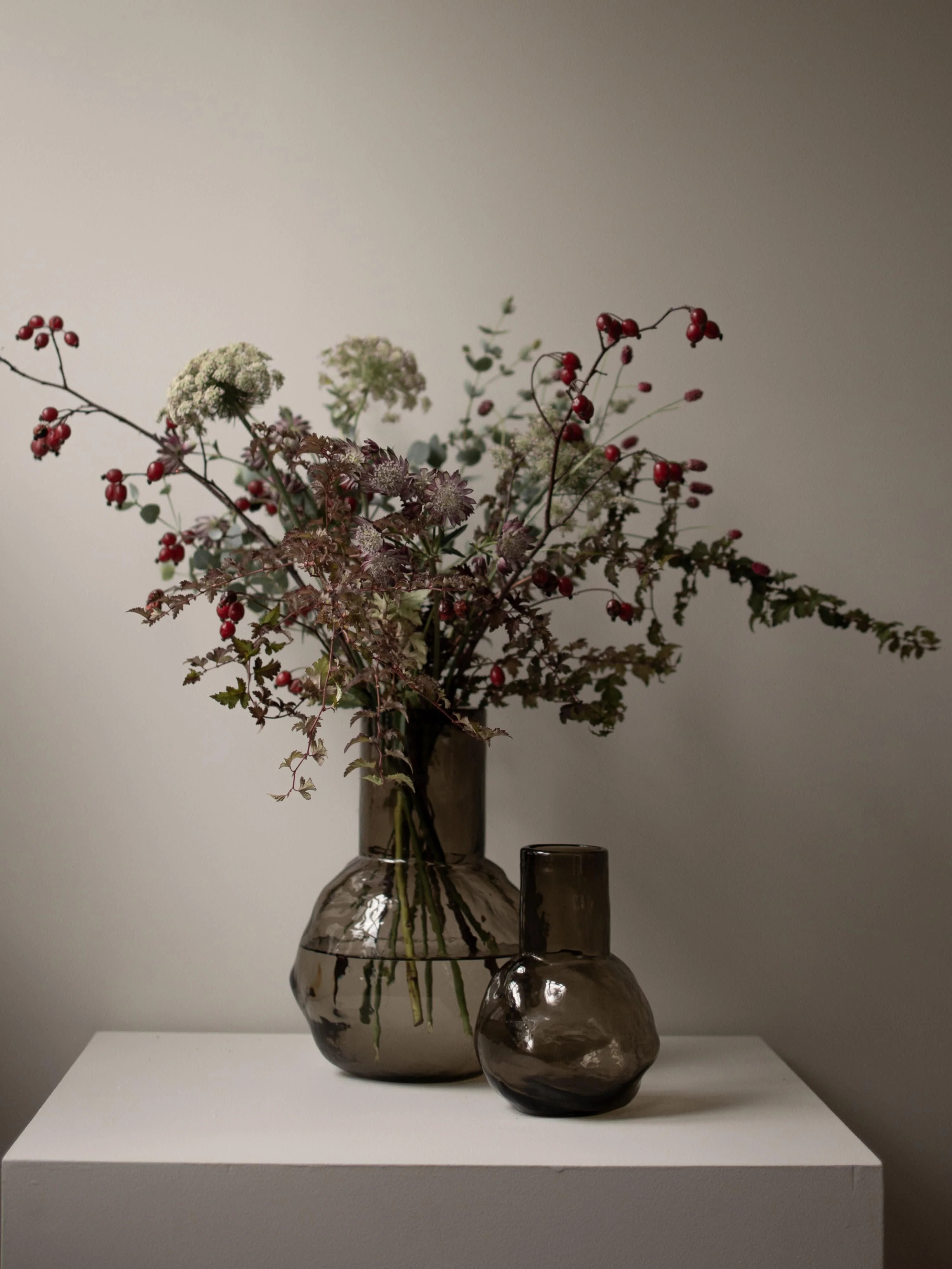 Glas-Vase Bunch, H 30 cm