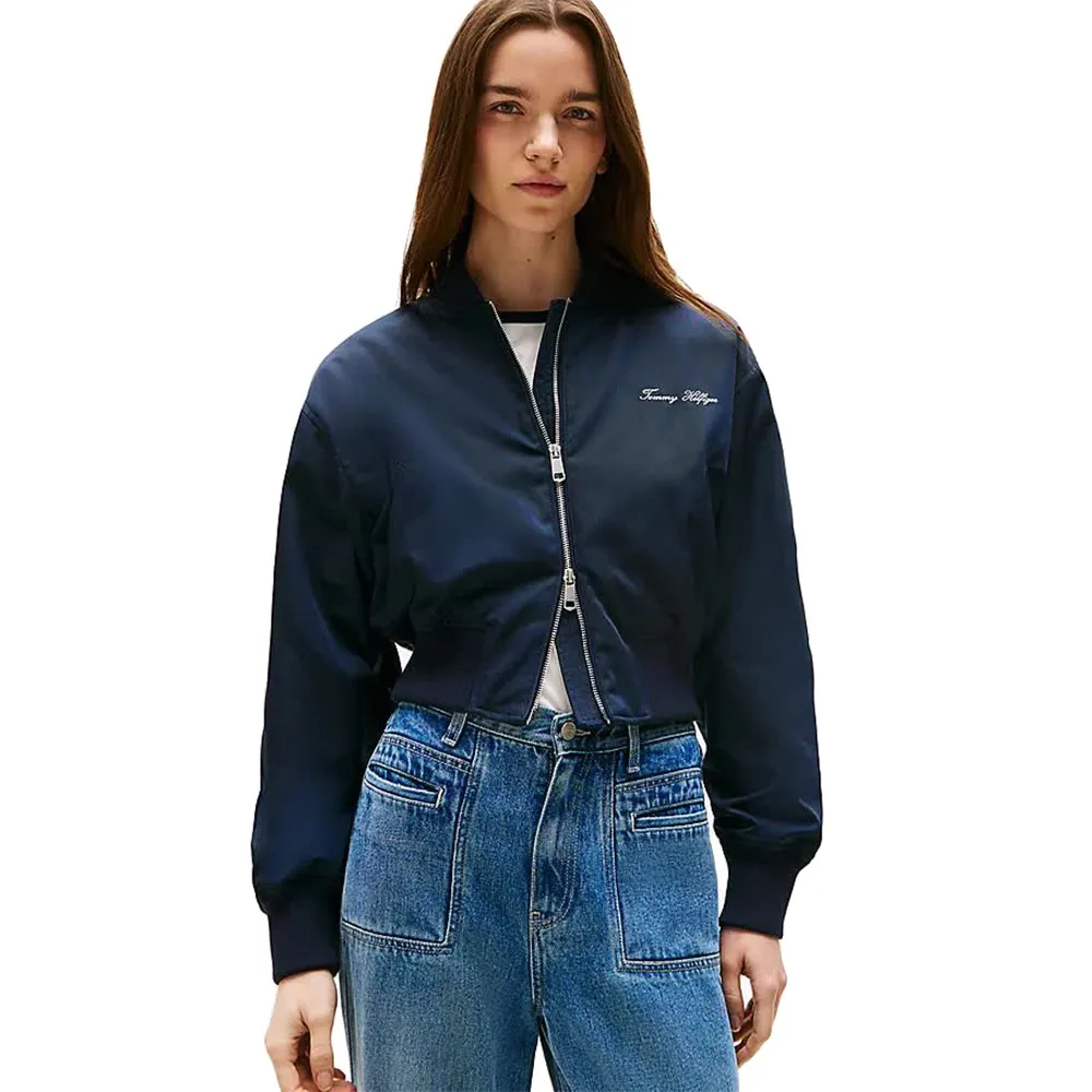 Tommy Hilfiger Cropped Regular Fit bomber jacket