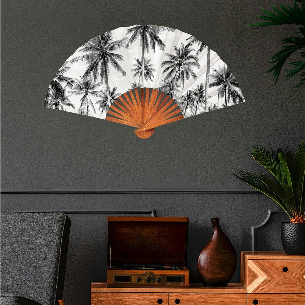 ÉVENTAIL - Sticker mural éventail déco L69cm