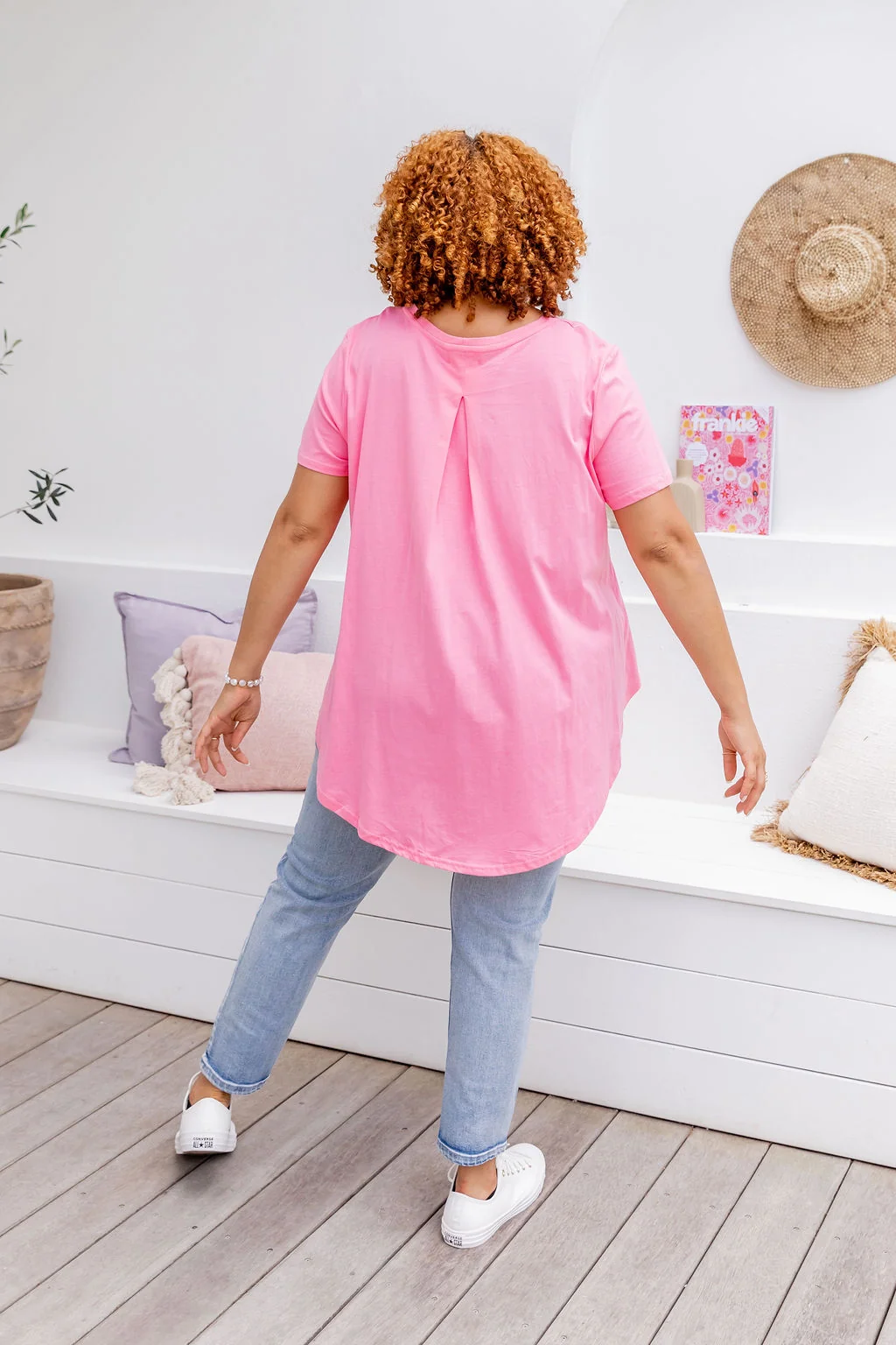 Jayden Tee in Bubblegum