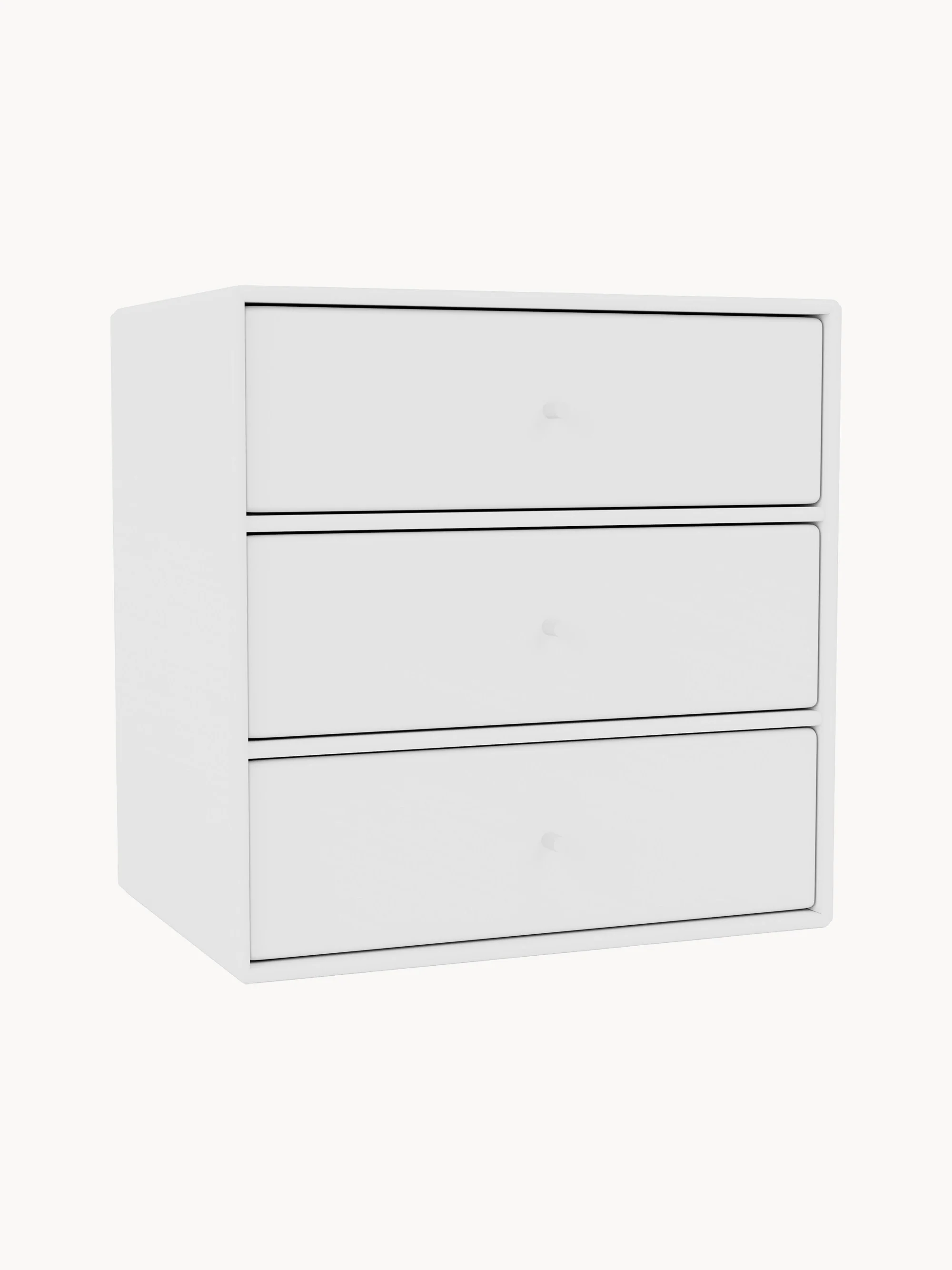 Regalelement Montana Mini 1007 mit Schubladen für modulares Regalsystem