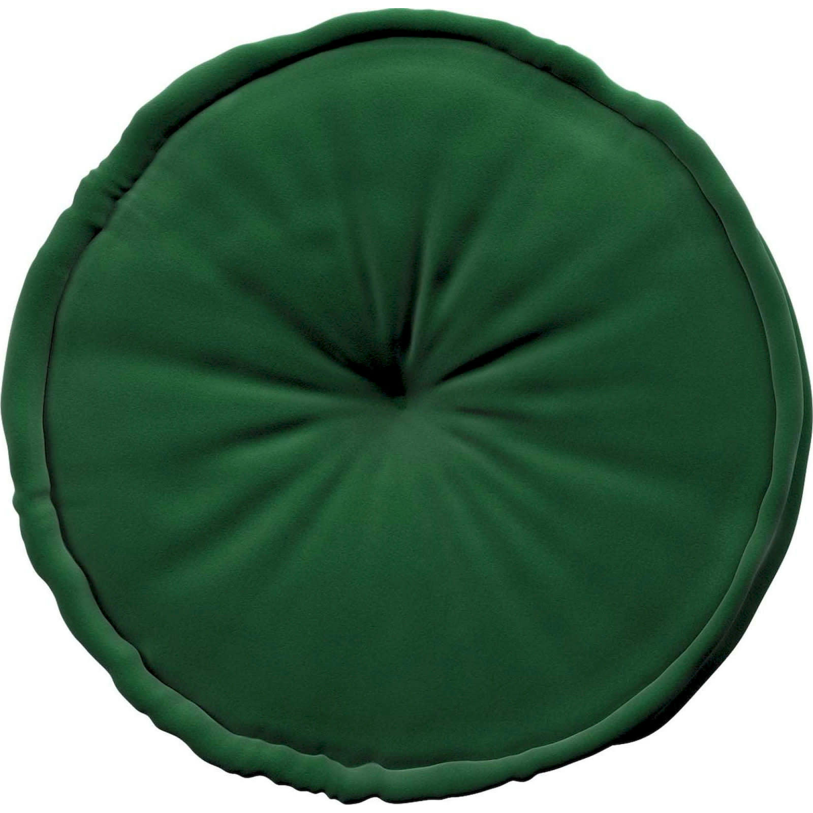 POSH VELVET - Pouf Polyester Vert