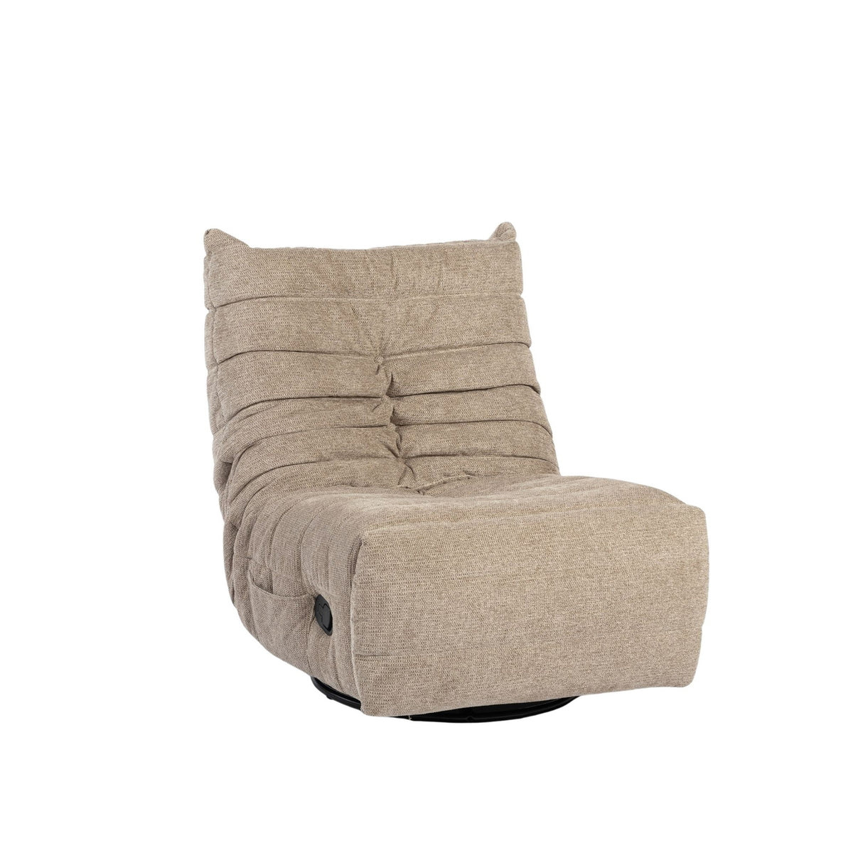 Starfurn Relaxfauteuil Zen - Taupe - Draaibaar - 97x78x90cm