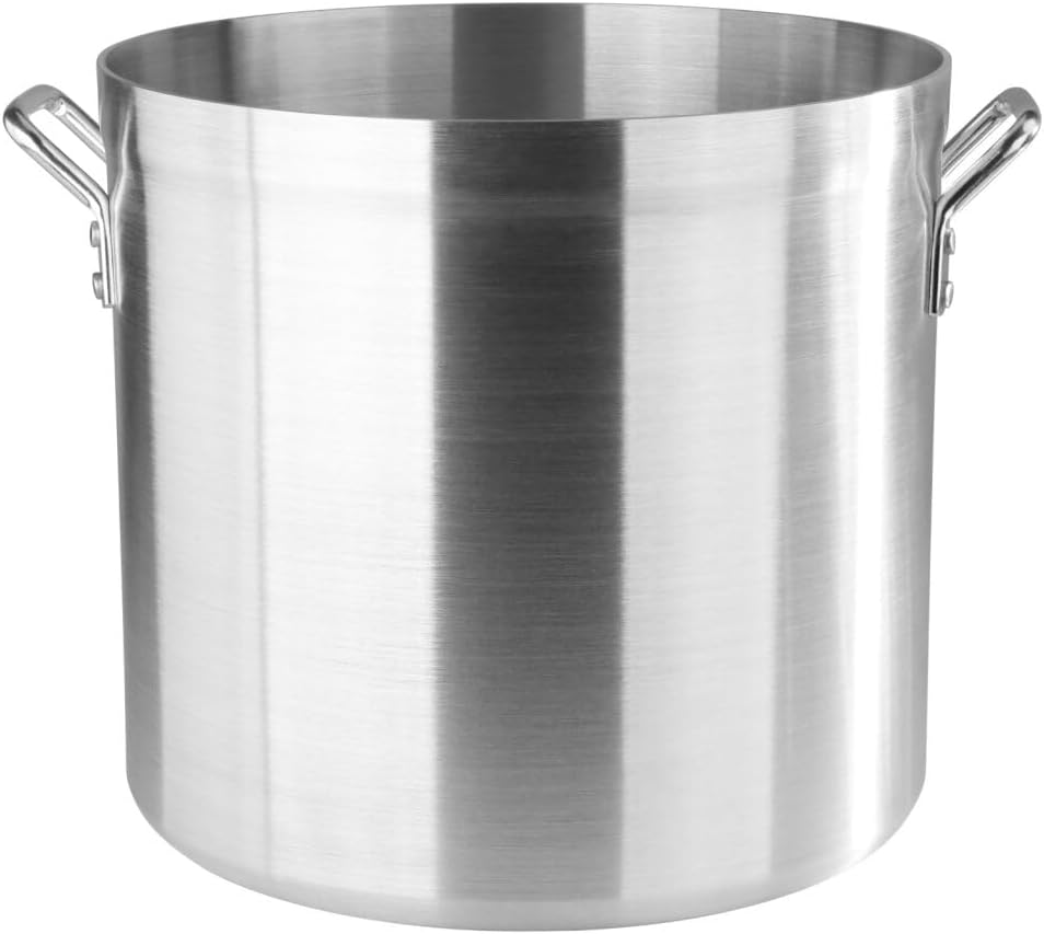 New Star Foodservice 50 Qt Aluminum Stock Pot, No Cover