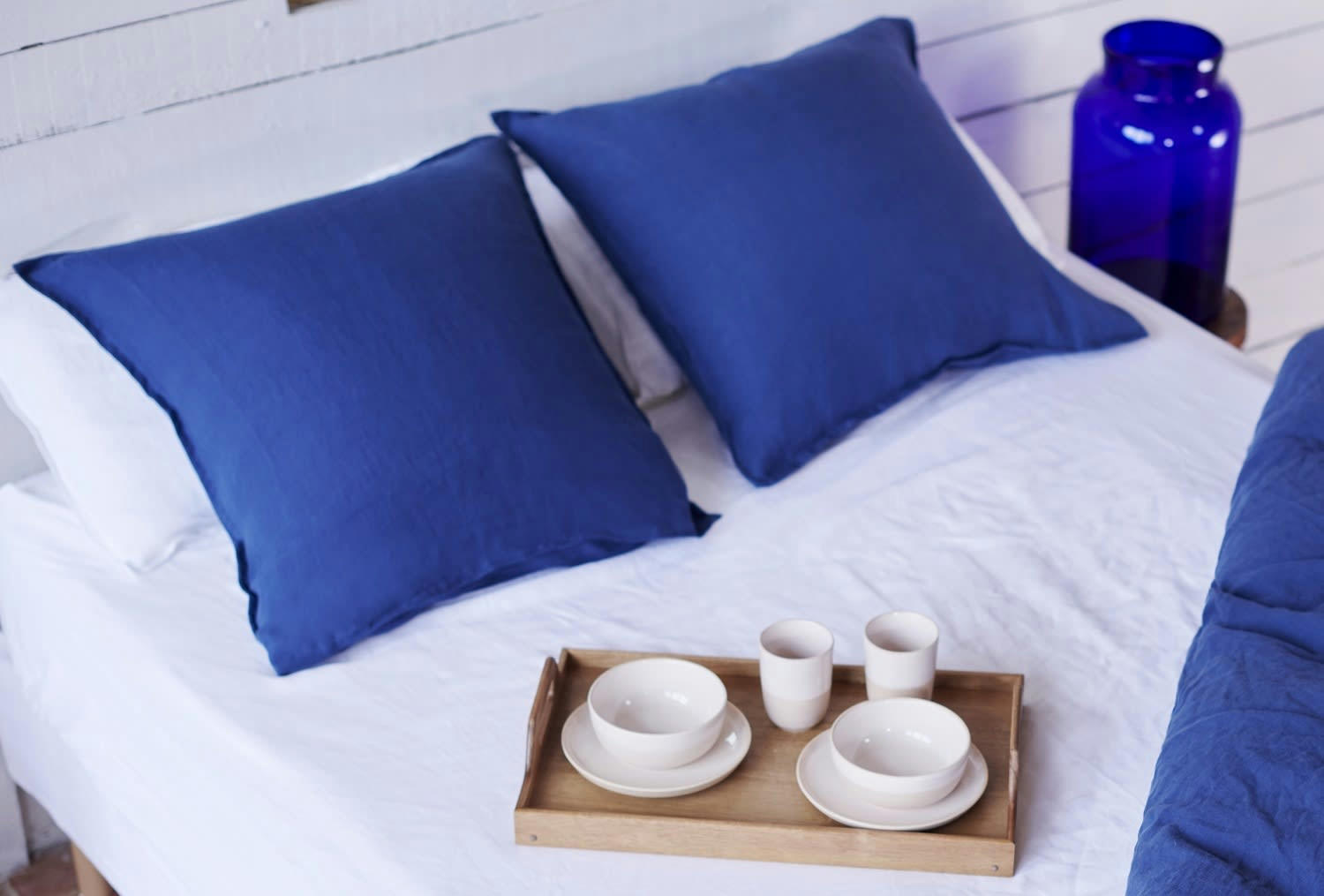 TAIE OREILLER LIN - Lot de 2 taies d'oreiller 100% lin français