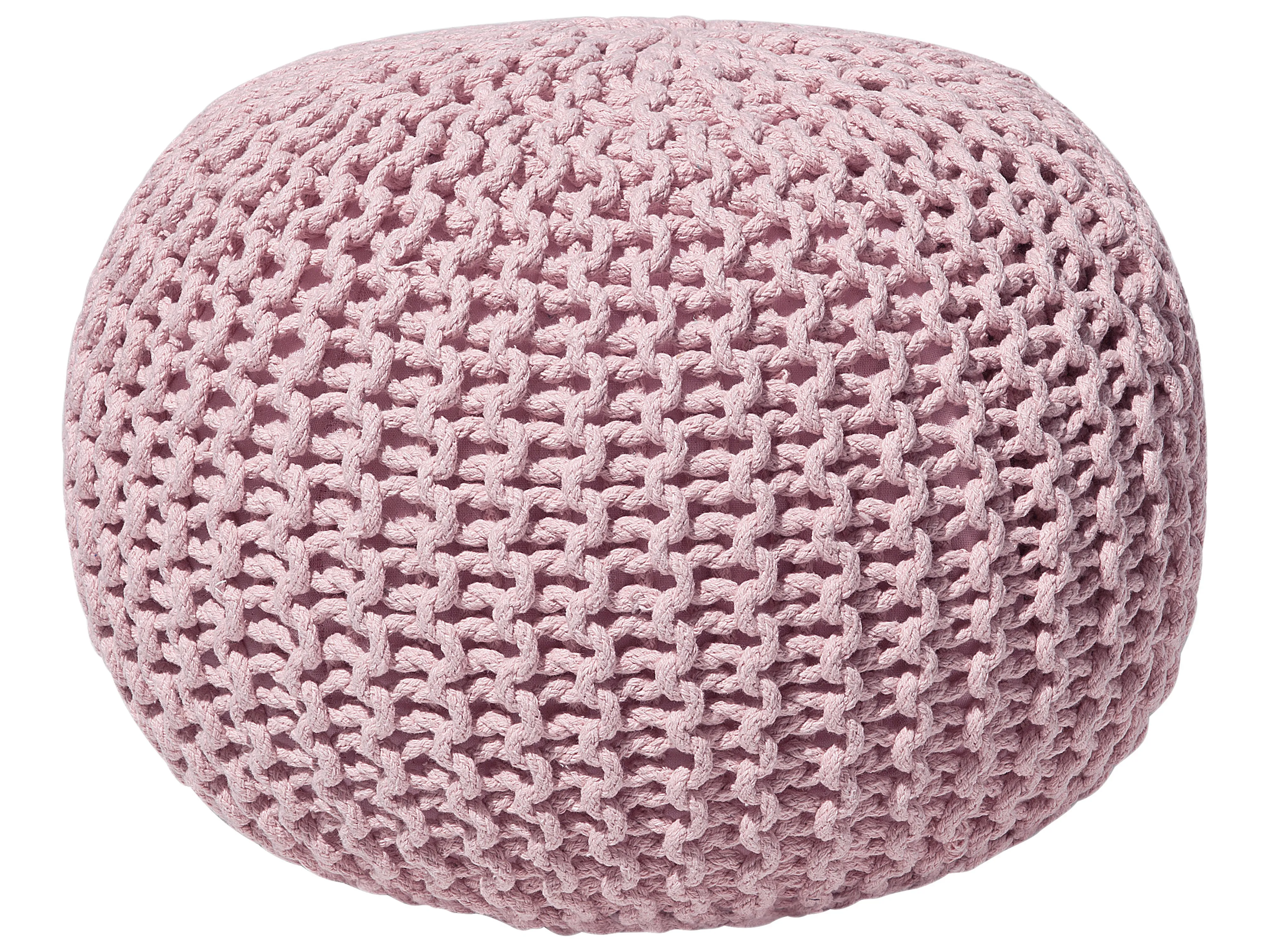 Pouffe CONRAD Cotton Pink