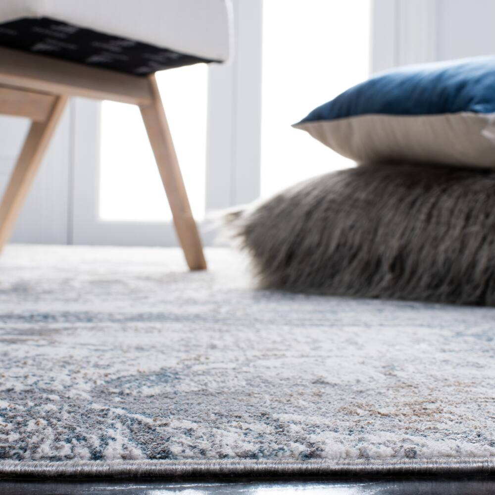 Safavieh Sonoma 336 Rug, Ivory/Light Blue
