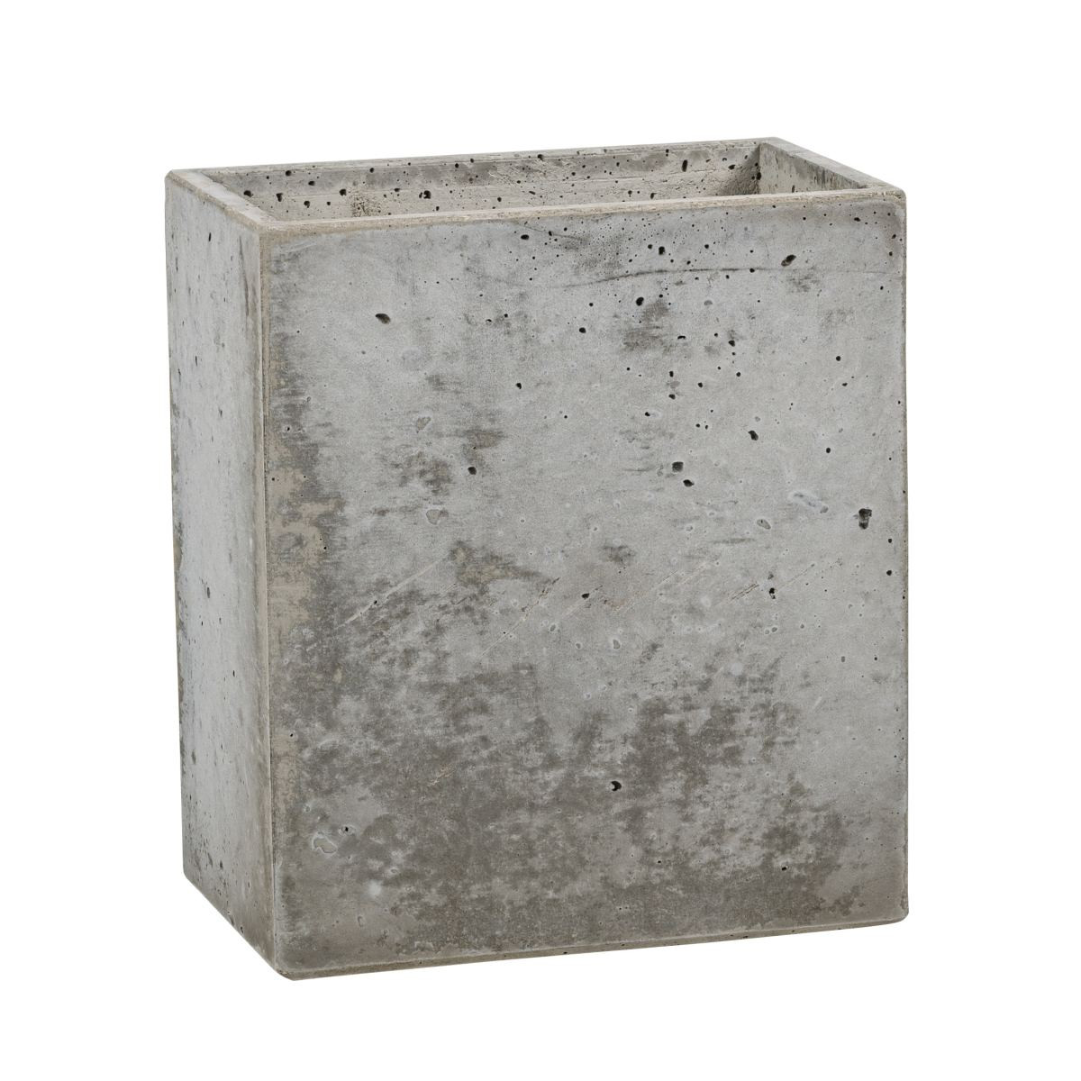 Donica Betonowa Zewnętrzna Zadora LINEA S 35x22x40 szary naturalny
