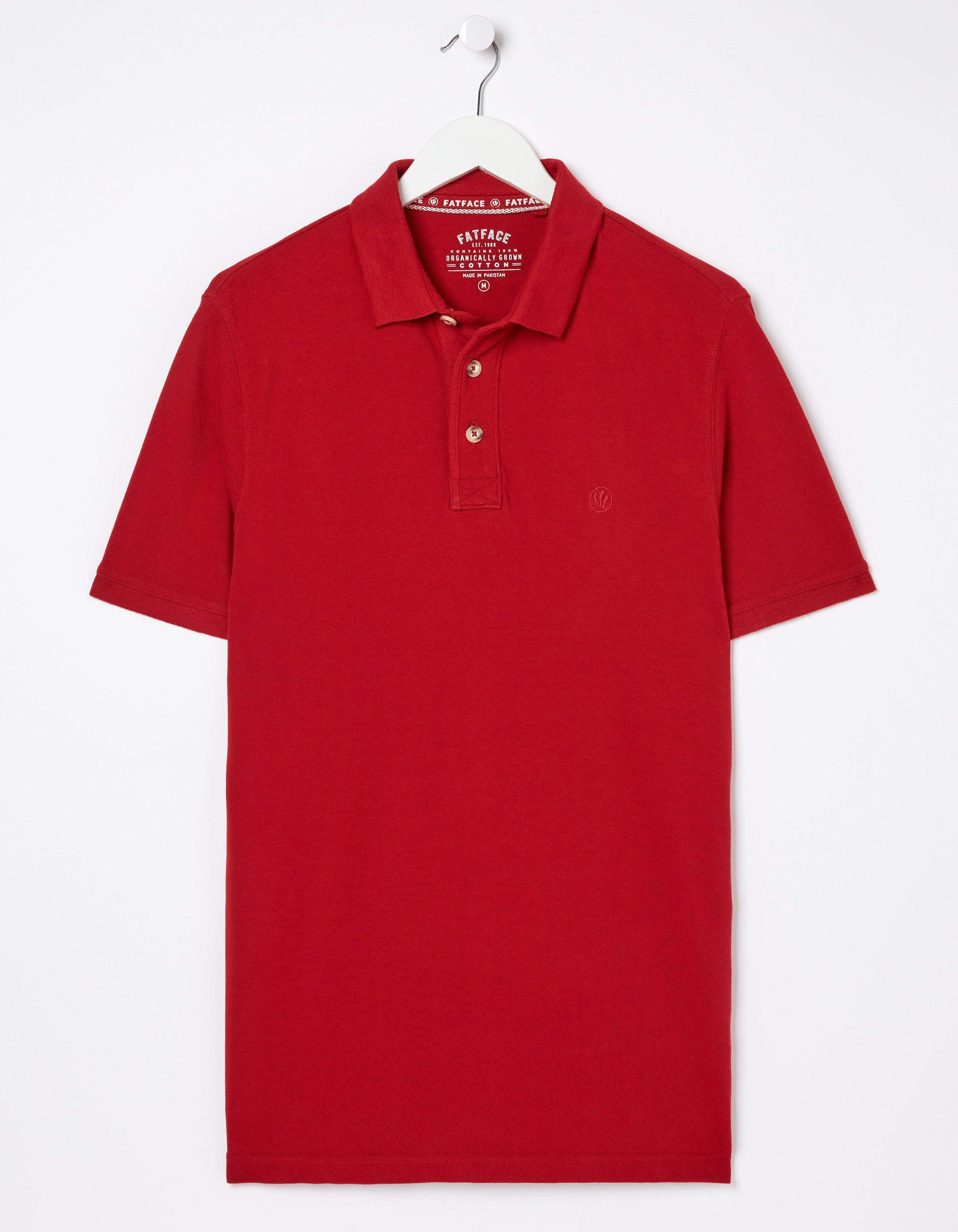 Organic Cotton Pique Polo