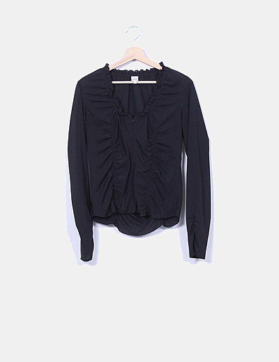 Camaïeu Ruffles detail blouse