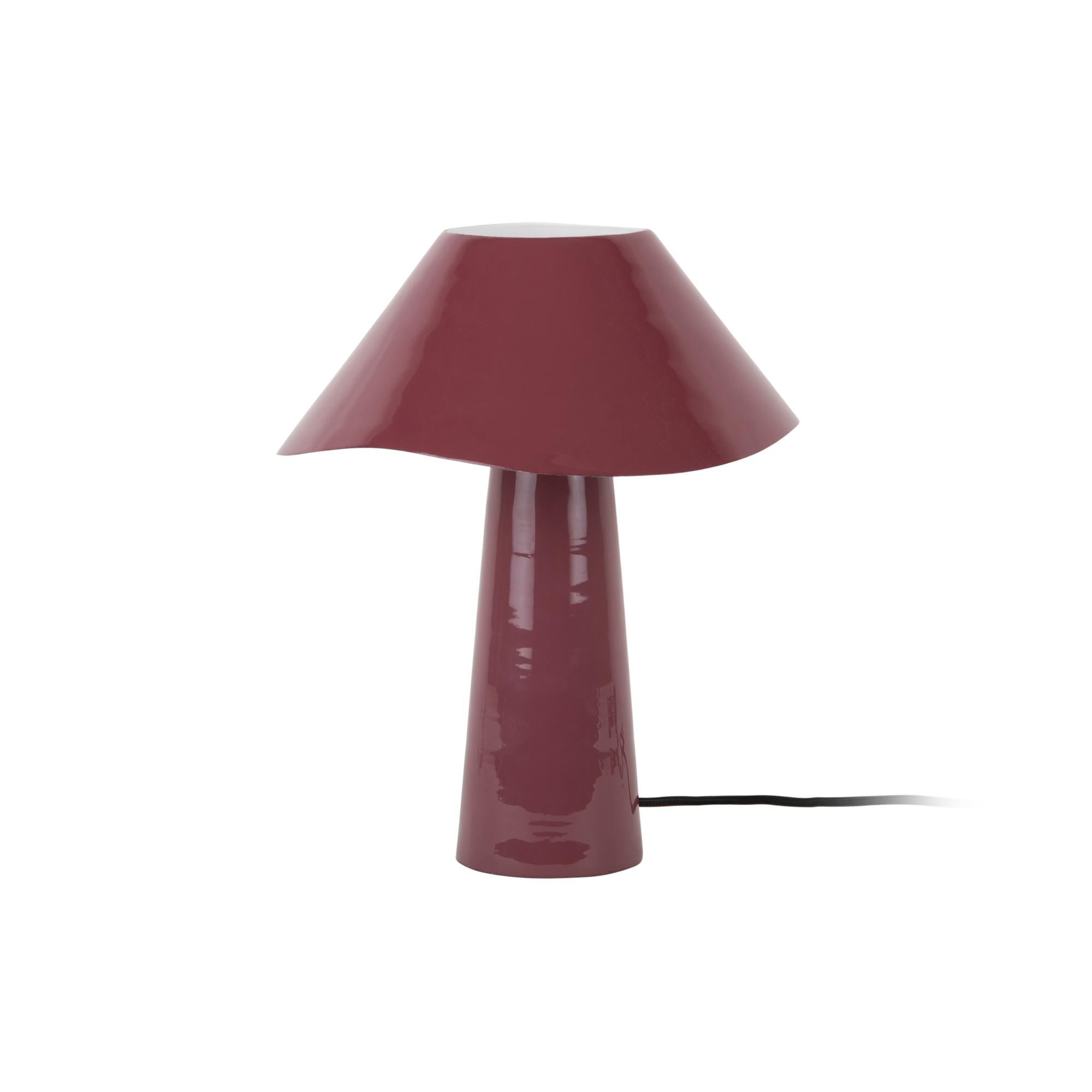 Leitmotiv tafellamp Ameno - paars - 28x28x33cm - Paddenstoellamp