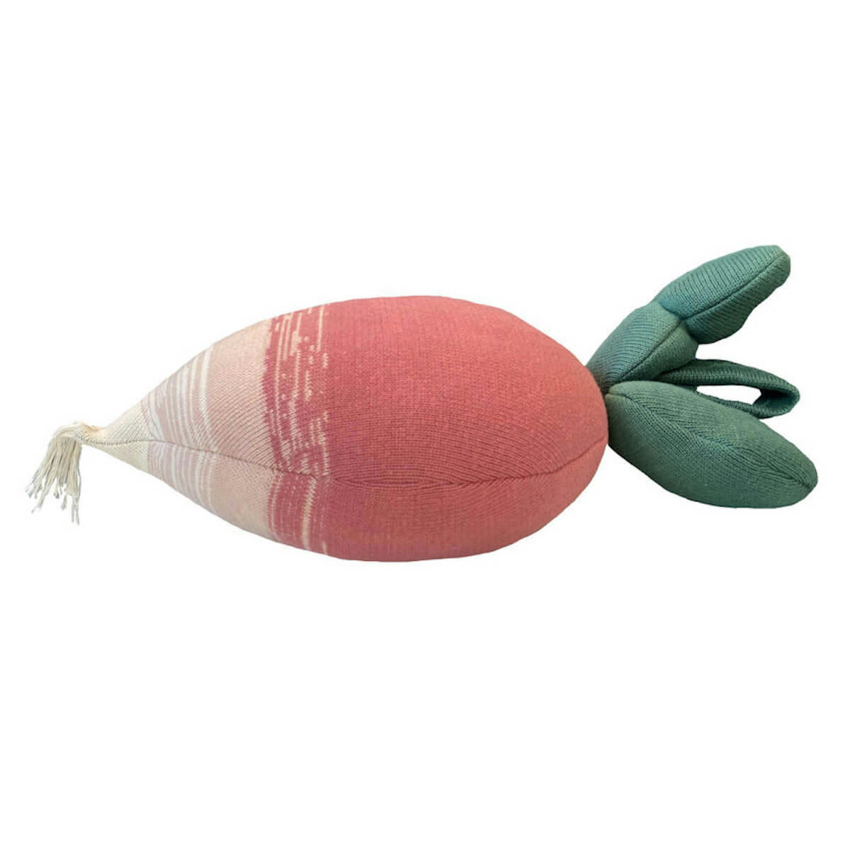 OLIETCAROL - Coussin légume Ramona le radis 30x30cm