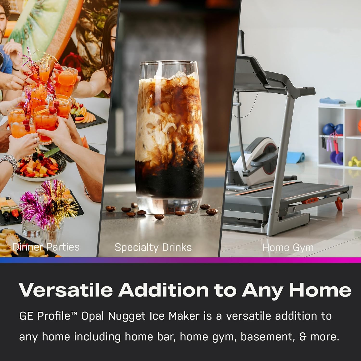GE Profile Opal 2.0 with 0.75 Gallon Tank, Chewable Crunchable Countertop Nugget Ice Maker