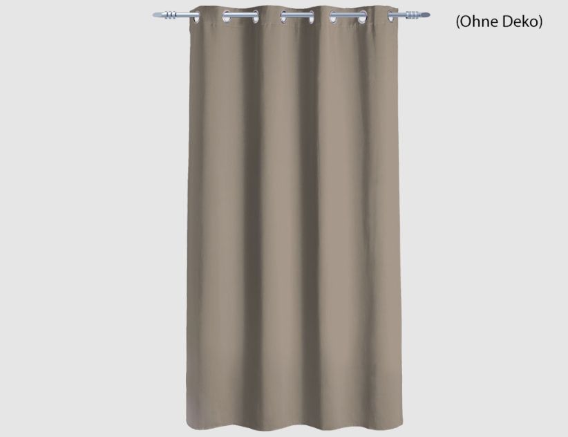 Ösenschal Tore Taupe I