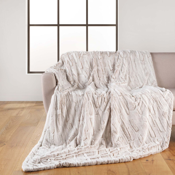 Koc pluszowy 150x125 cm PARESH