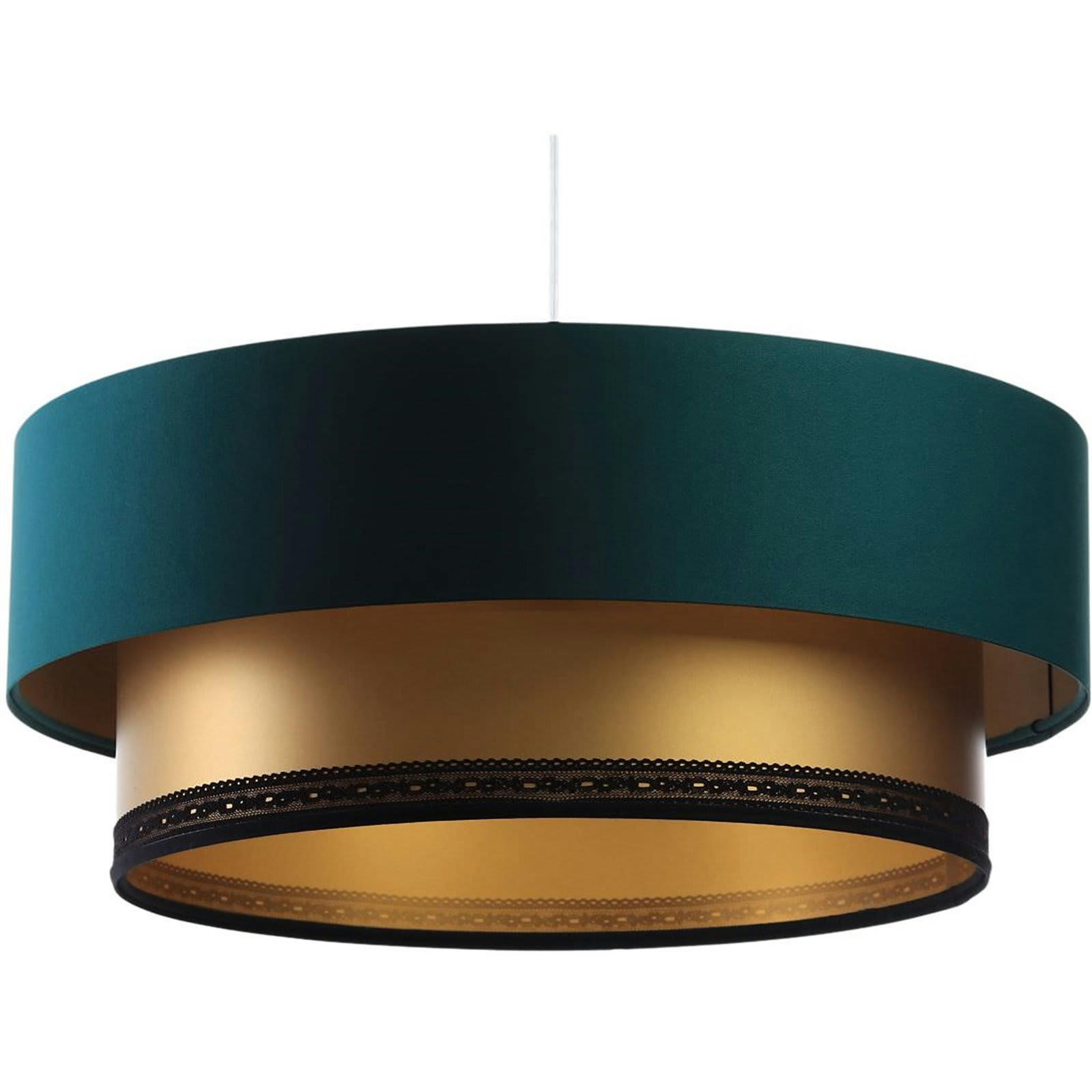 DUO ÉLÉGANT - Suspension Tissu Vert