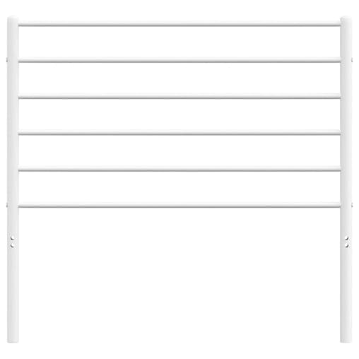 NNEVL Metal Headboard White 107 cm