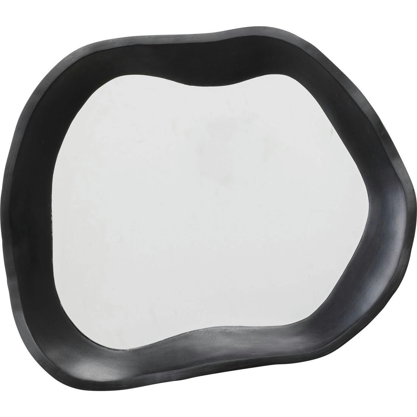 DYNAMIC - Miroir Dynamic 34x40cm noir Kare Design