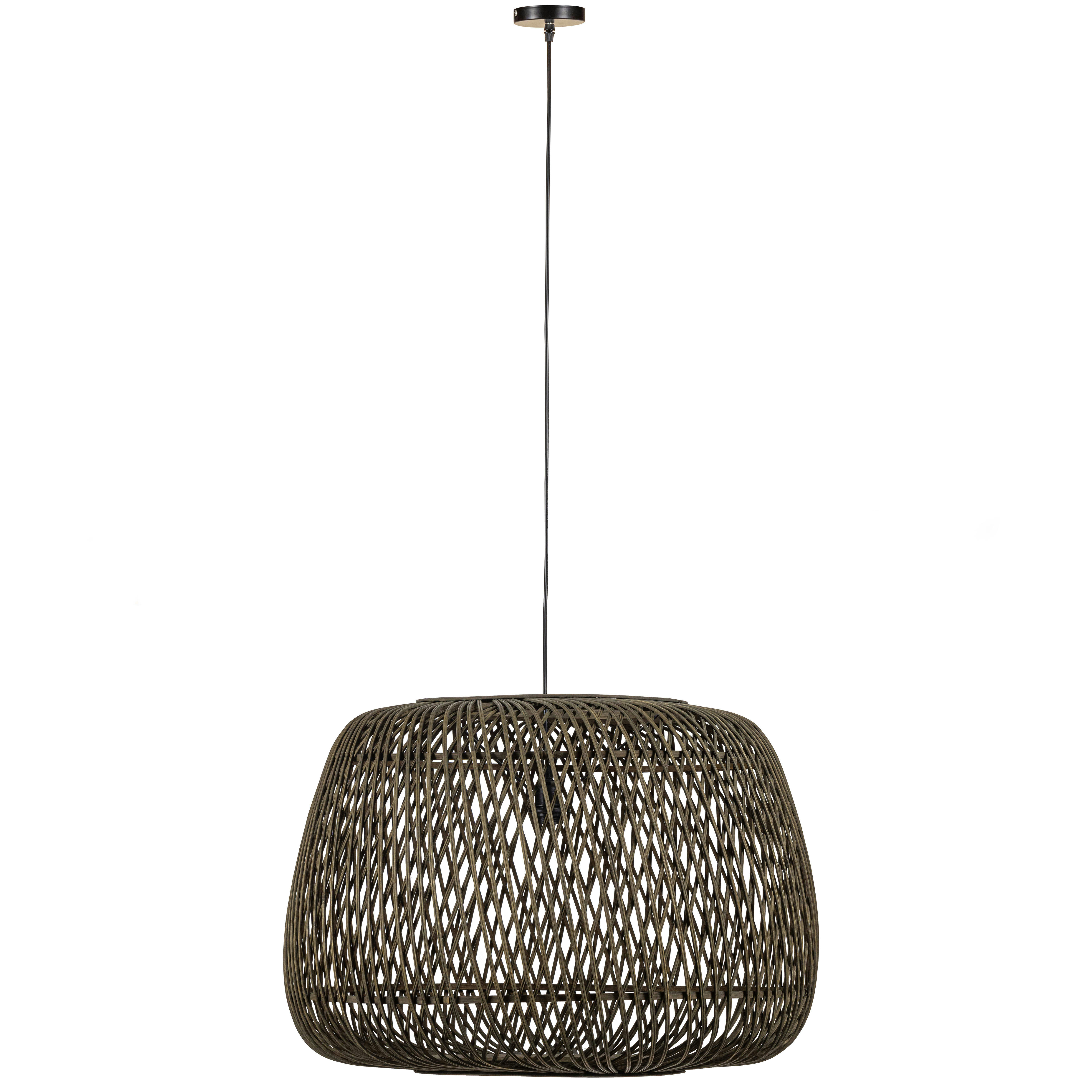 MOZA - Lampe suspendue en bambou vert