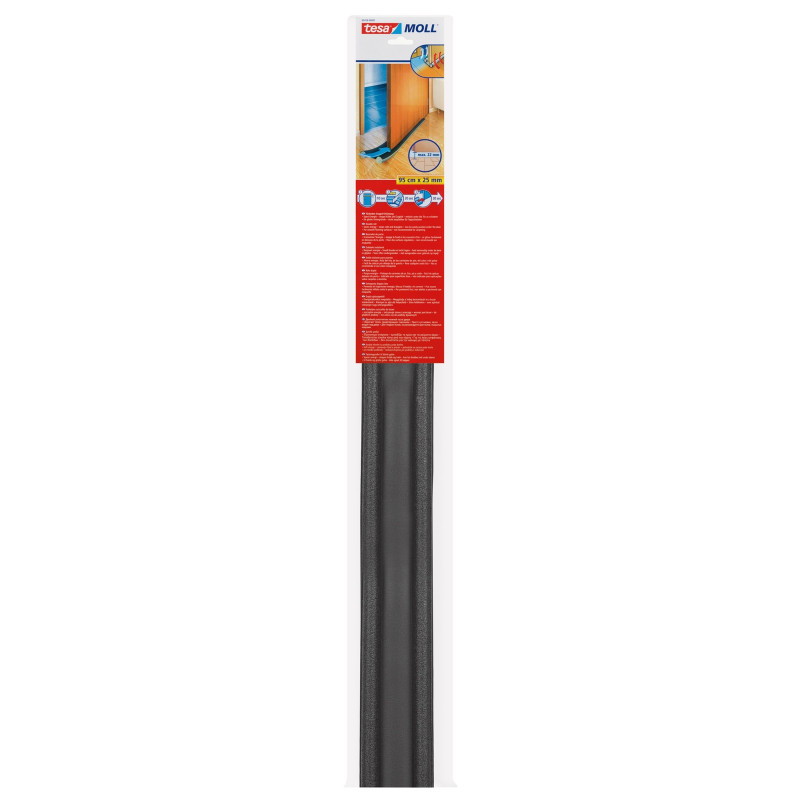 Bourrelet de porte noir 95 cm TESA