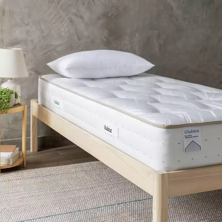 Habitat Pia Natural 1500 Pocket Comfort Mattress - Single