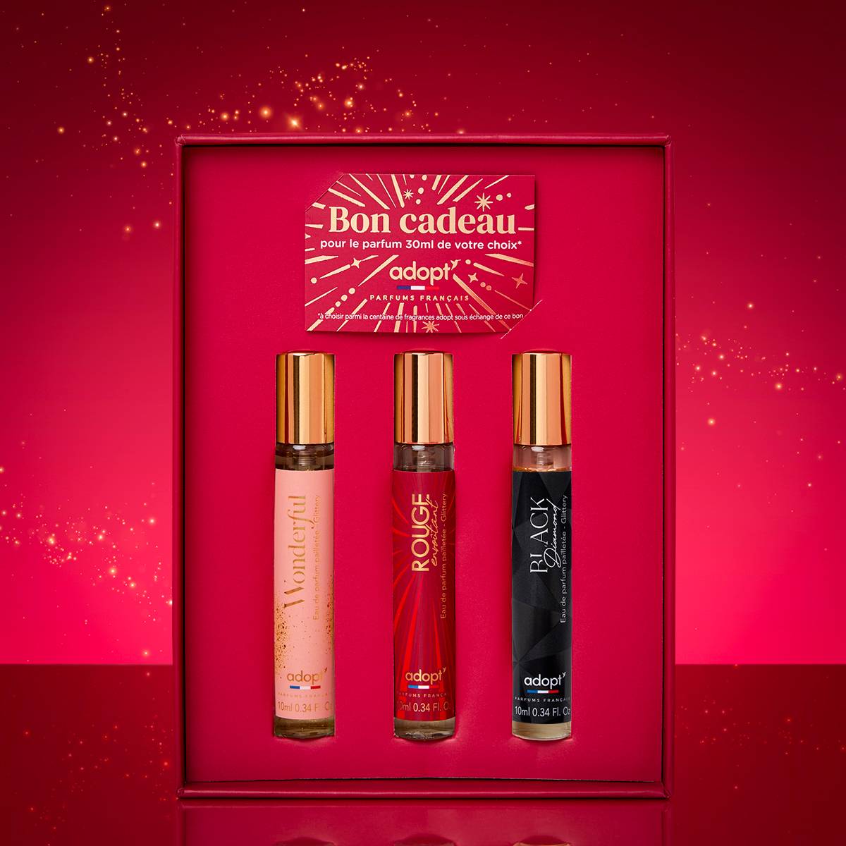 Coffret DécouverteCoffret découverte 3 x eaux de parfums 10 ml